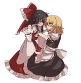 __hakurei_reimu_and_kirisame_marisa_touhou_drawn_by_hua88331__669bc1613c74e75cda13f01aa6b8d0dd