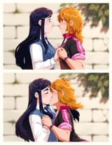 __misumi_nagisa_and_yukishiro_honoka_precure_and_1_more_drawn_by_frogbians__c00d2dcfeee90a7a62267429bac8190b