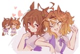 __agnes_tachyon_and_jungle_pocket_umamusume_drawn_by_cheromo159__4e9de9fb3e35635412c4315e2bf18e7a