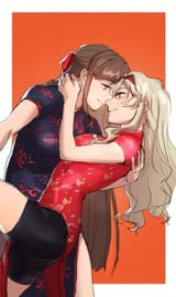 __saijou_claudine_and_tendou_maya_shoujo_kageki_revue_starlight_drawn_by_roozu_ru__0d572a1f8b2f3b5788b54169bd5004be
