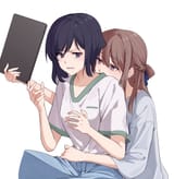 __miyagi_shiori_and_sendai_hazuki_shuuniichido_classmate_wo_kau_hanashi_drawn_by_kyo6159__d10ea3fddb10ad483c1658466e1bdee0