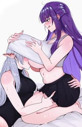 __frieren_and_fern_sousou_no_frieren_drawn_by_arnkun__b3af22566ea084ebf9cbfc1df6aba870