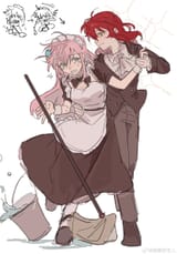 __gotoh_hitori_and_kita_ikuyo_bocchi_the_rock_drawn_by_lingyi__fb6318f964615c945016a121fcd96d69