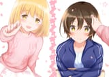 __kase_tomoka_and_yamada_yui_asagao_to_kase_san_drawn_by_yakata_mana__e1fc4ce126b992d5faa0f4cf07ed51cf