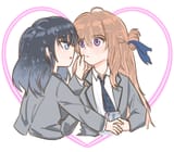 __miyagi_shiori_and_sendai_hazuki_shuuniichido_classmate_wo_kau_hanashi_drawn_by_elephon__4c0068246dd79035bd36a721b716ef3a
