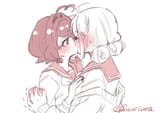 __hiiragi_utena_and_araga_kiwi_mahou_shoujo_ni_akogarete_drawn_by_fuurinura__ae87d6212f3ad7f56a40a063f9e4b572