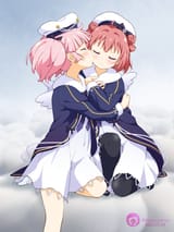 __akaza_akari_and_yoshikawa_chinatsu_yuruyuri_drawn_by_fujino_mariya__1552d601b14ea8b04304d7a41b033347