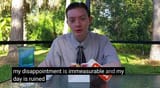 my disappointment is immesurable