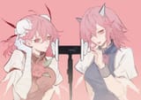 __ibaraki_kasen_and_ibaraki_douji_s_arm_touhou_drawn_by_joker_stjoker__80628f096c84772c716b78777186394b