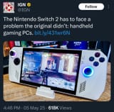 Nintendo Switch 2 problem
