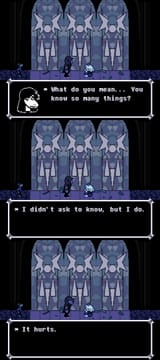 unrelenting, constant, existential pain