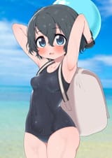 kemono friends kaban swimsuit
