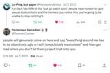 ze just watch porn people (a xitter screencap)