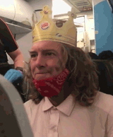 James May on a plane