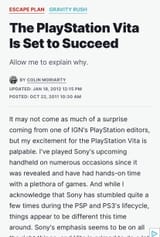 The poor Vita