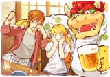 __link_princess_peach_and_bowser_the_legend_of_zelda_and_1_more_drawn_by_garou_zuki__sample-544417f0a6cb0ee6b6473e38cef80b65