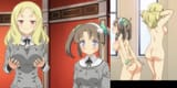 Minori and Shiki in the Estival Versus OVA