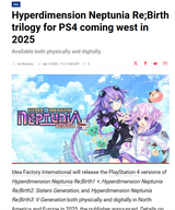neptunia re;birth ps4