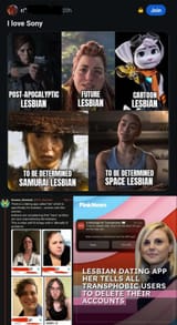 lesbian lost
