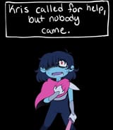 kris called for help