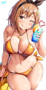 ryza golden bikini wink