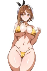 ryza golden bikini