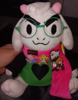 angry ralsei plush
