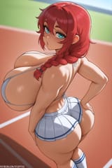 redhead amazing body