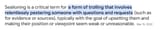 Sealioning