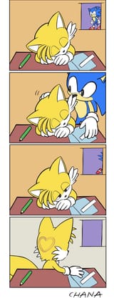 1801__safe_artist-colon-tailchana_miles+22tails22+prower_sonic+the+hedgehog_comic_edit_heart_sleeping_sonabetes_stitched
