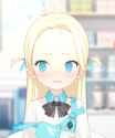 Big Loli Forehead Tic Tac Toe Blue Archive Sora Yuzu Akane maid Hina dress mutsuki_thumb.jpg