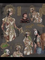 the plague interacts