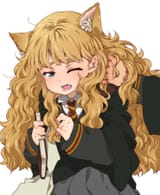 cat hermione by takanashi ringo