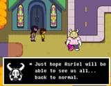 Asriel saves the world