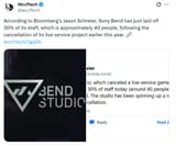 sony layoff