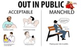 out in public