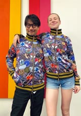 Hideo and Hunter Schafer