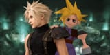 cloud-in-both-his-ff7-remake-a-d-original-low-poly-designs-in-front-of-midgar