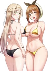 __reisalin_stout_and_klaudia_valentz_atelier_and_2_more_drawn_by_mibushiro__19e31c236d486db5eb166673835f5bbb