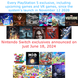 PlayStation 5 Lifetime Versus Switch June 18