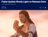 Fable Update Sheds Light on Release Date