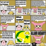 Reject Santa Embrace Allah