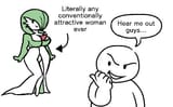 conventionally attractive