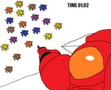 118256 - 1boy armor artist_unknown colored marine meme pointing space_suit starcraft suit text zerg