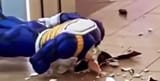 Vegeta (Dragon Ball) statue broken photo