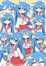 Konata_collage