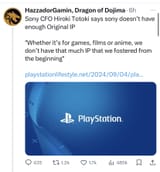 Beyond parody Sony 