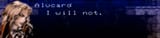 alucard i will not