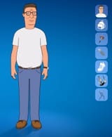 Hank Hill loadout