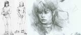 silent hill 2 concept art angela
